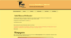 Desktop Screenshot of fun-internet.de